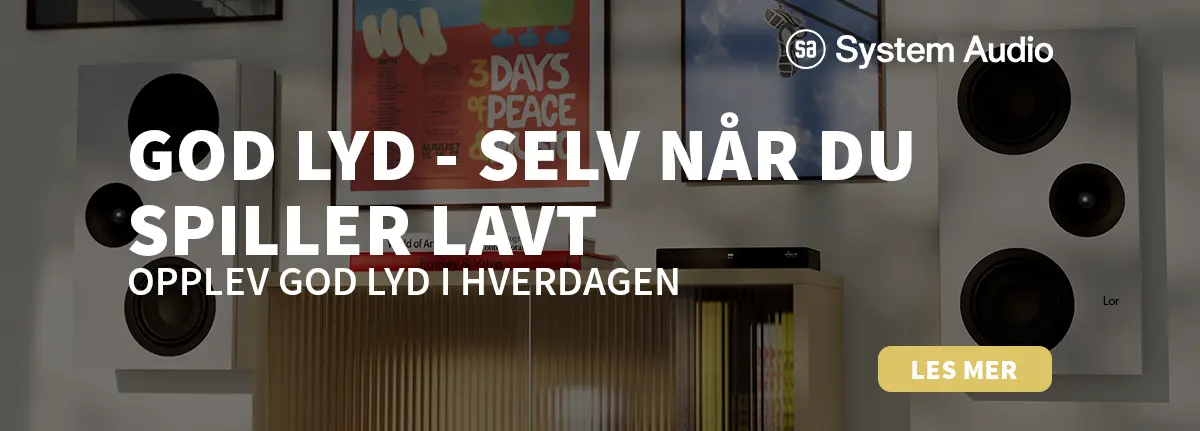 System Audio Silverback trådløstmusikksystem av høyeste kvalitet